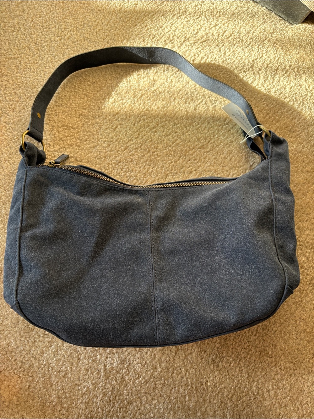 Navy shoulder bag - uncharted threads